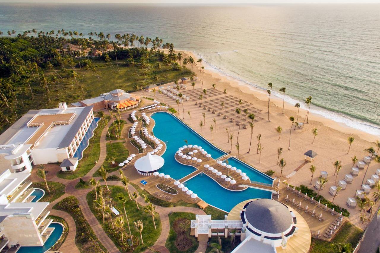 니켈로디언 호텔 앤 리조트 푼타 카나 바이 카리스마 올 인클루시브 외부 사진 Aerial view of the resort